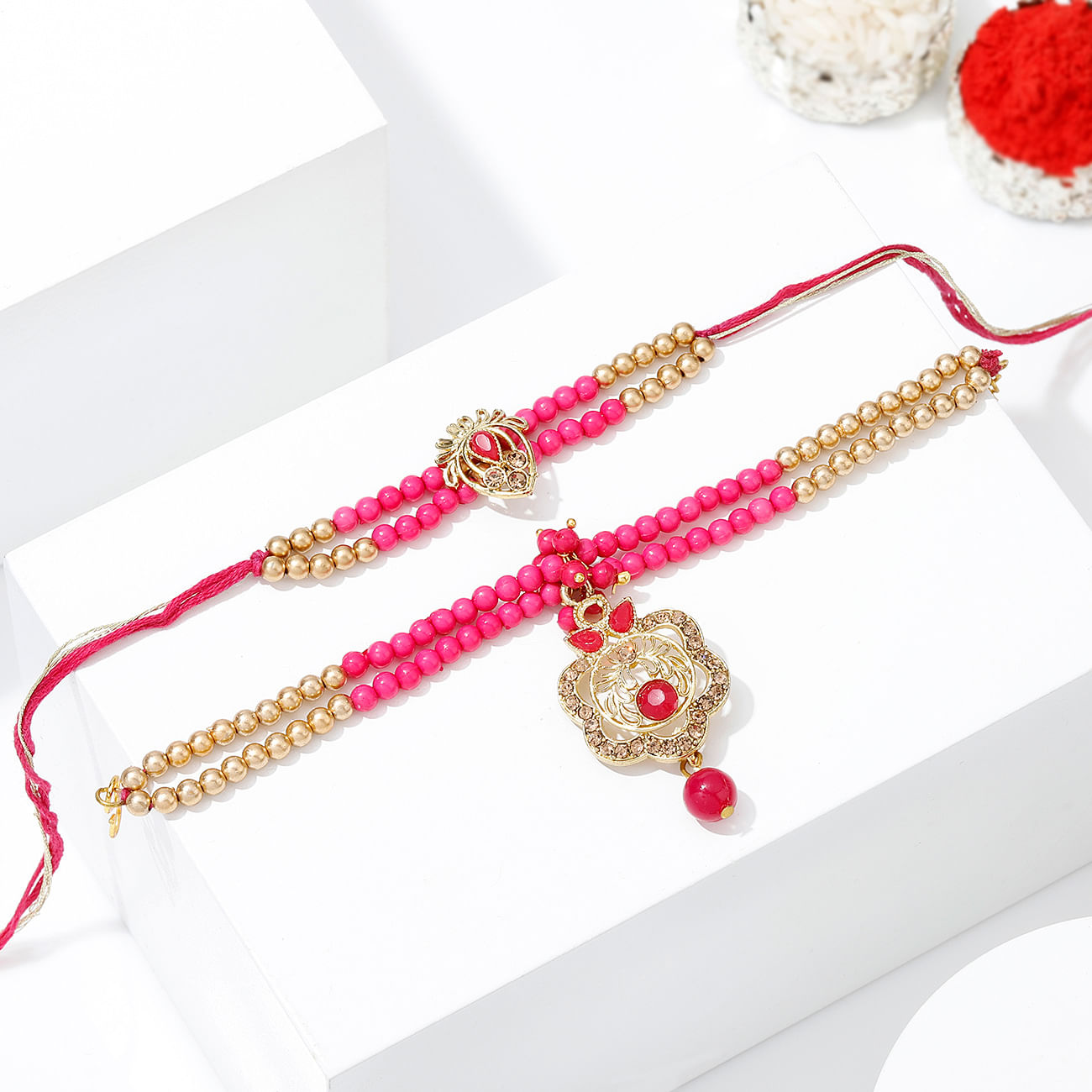 Stylized Bhai Bhabhi Rakhis