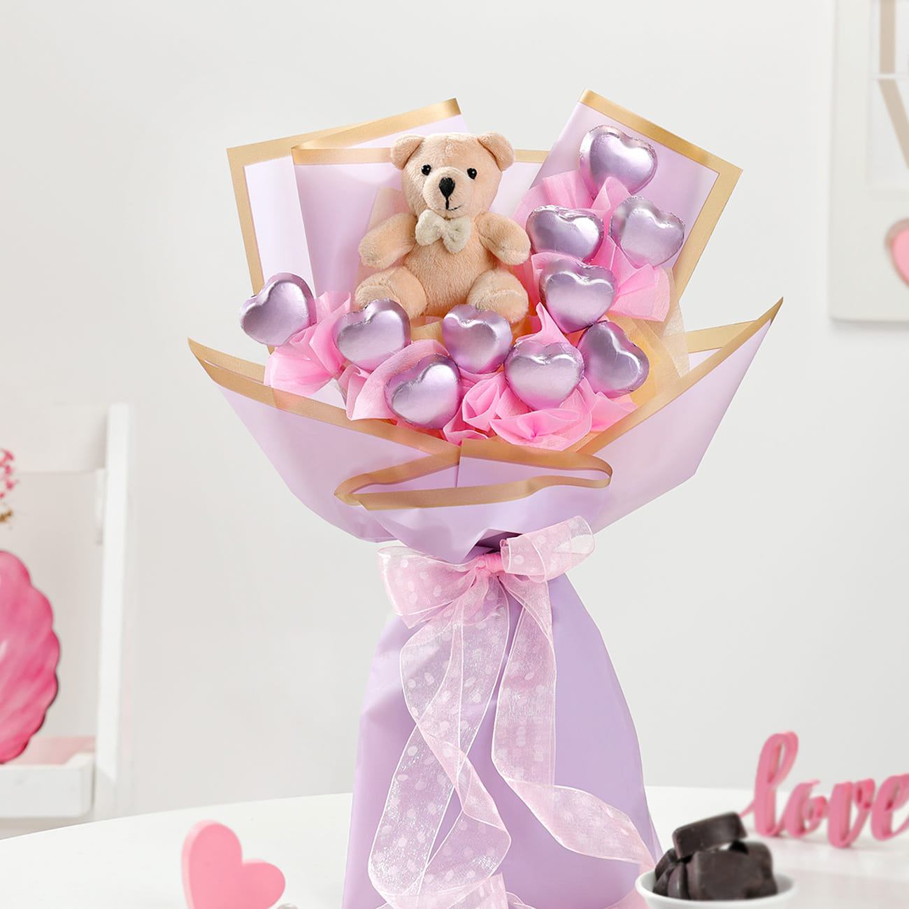 Sweet Love Chocolate Bouquet