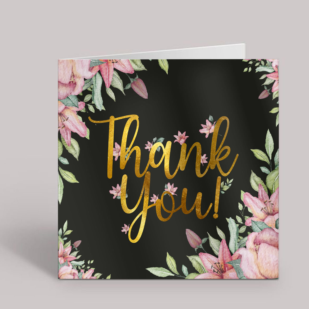 Thank You Gold Foil Card