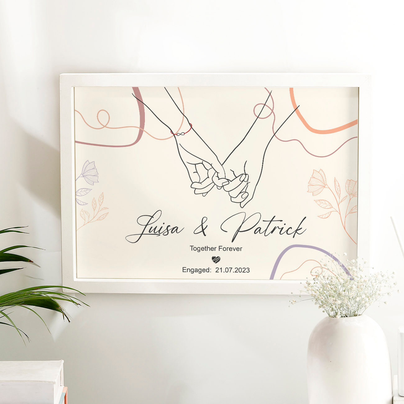 Together Forever Personalized Frame