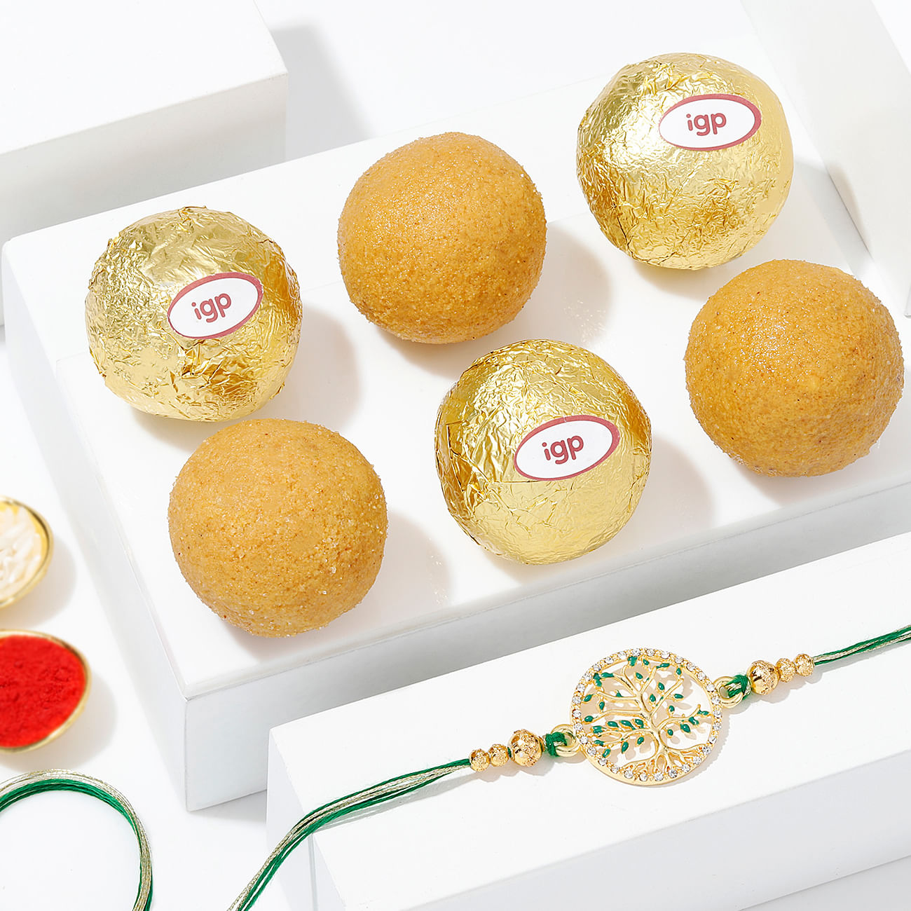 Traditional Sweets Rakhi Hamper