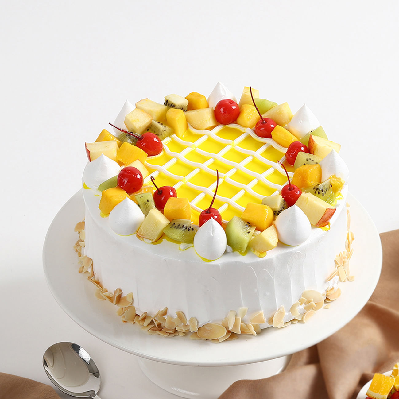 Tropical Fruit Bliss Cake