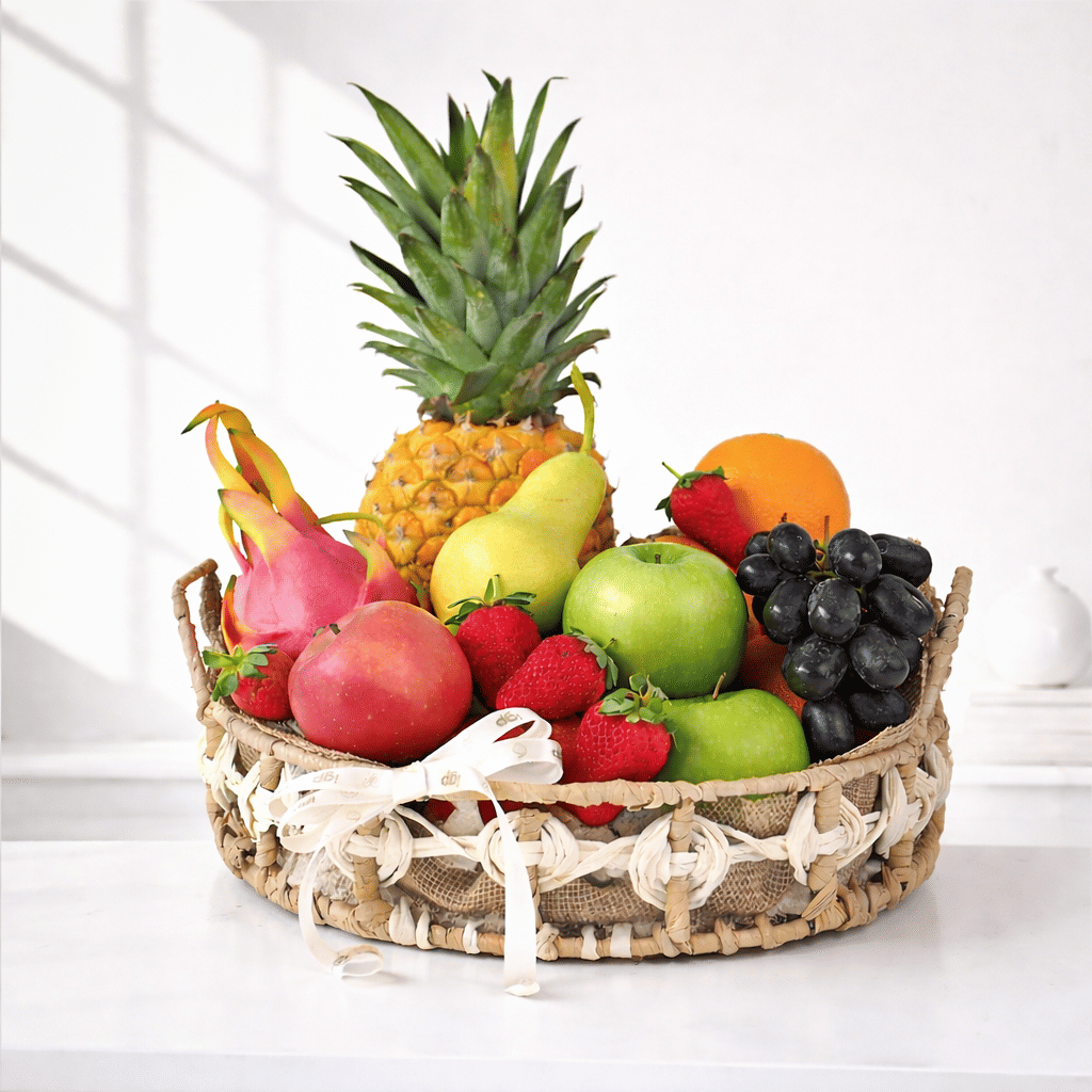 Tropical Fruit Indulgence Hamper with 13 Fresh Fruits