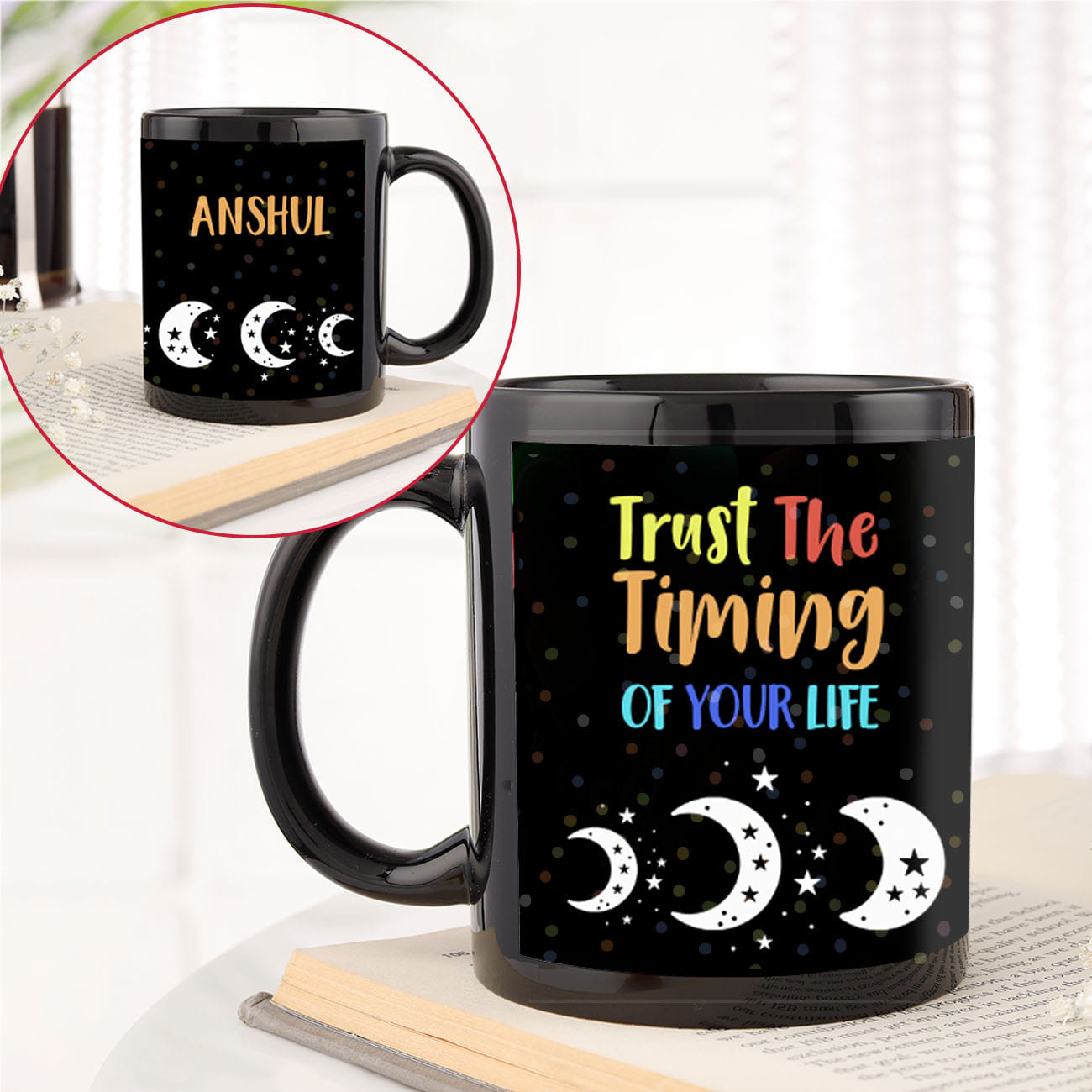 Trust The Timing Of Your Life - Personalized Mug