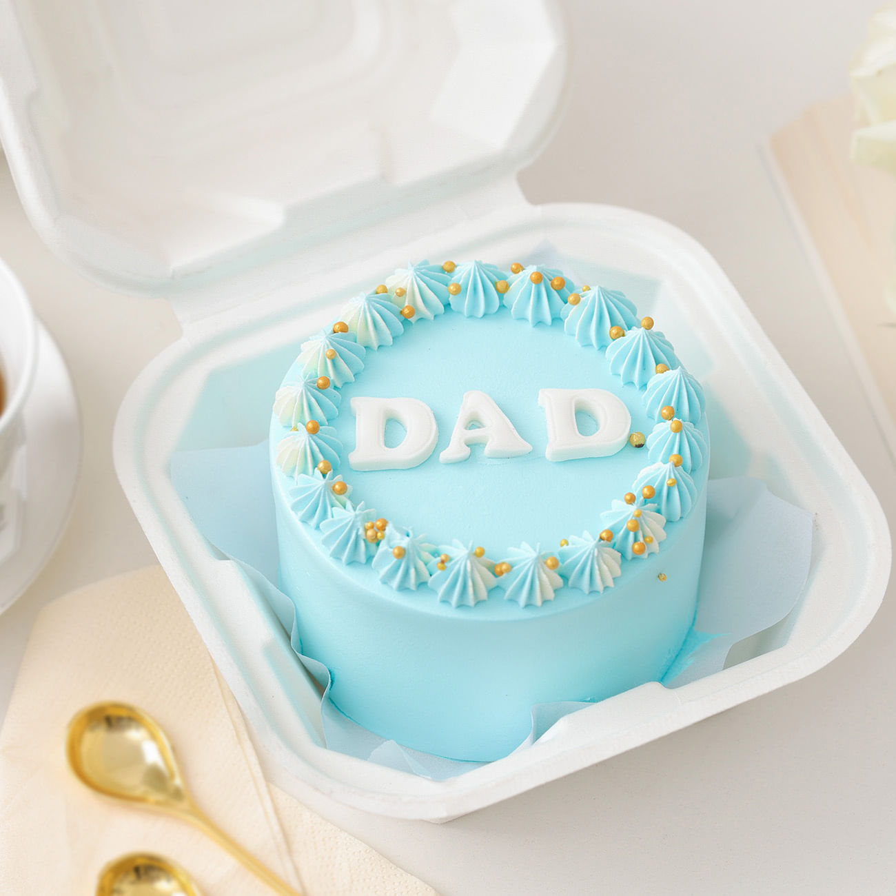 Vanilla Ecstasy Cake For Dad (250 Gm)