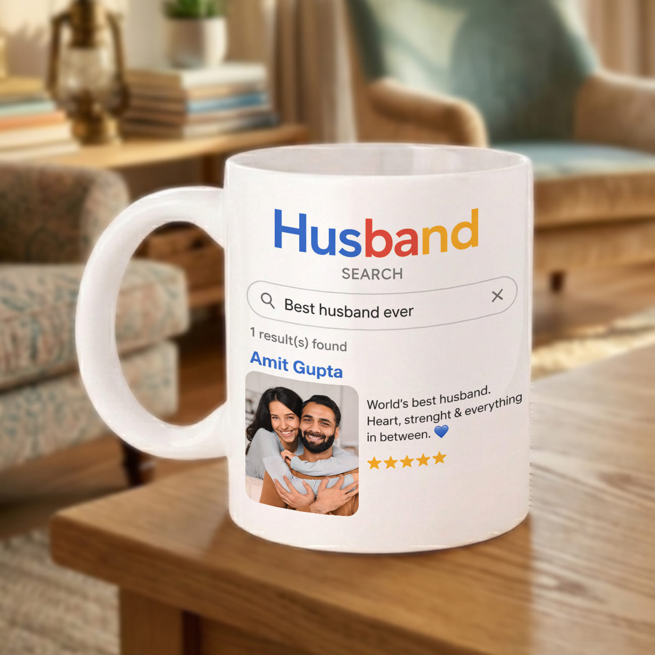 World's Best Husband Personalized Cermaic Mug