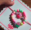 Colorful Peppa Pig Kids Rakhi