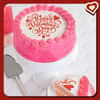 Valentines Fresh Cream Cake to USA