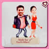 Valentines Couple Caricature to UAE