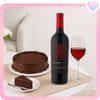 Valentines Wine hamperto USA