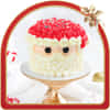 Decorative Santa Christmas Cakes