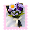 Crochet flower bouquet gift for mom