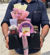 Delightful Snacks And Floral Surprise Hamper