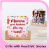 Gifts with Mothers Day Quotes