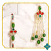 Kundan Pearl Rakhi Set