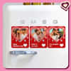 Valentines Personalized Magnets to Canada