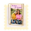 Personalized photo frame gift for mom