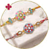 set of 2 rakhis