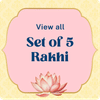 Set of 5 Rakhis