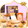 Premium Diwali mithai box with festive sweets