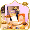 Premium Diwali mithai box with festive sweets